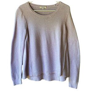 Madewell Women’s Purple Knit Crew Sweater Size M